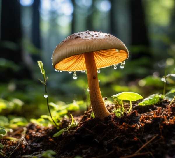 香菇生长之谜大揭秘，图解香菇生长全过程,香菇种子图片，揭秘香菇生长的神秘世界,口感,健康,第1张