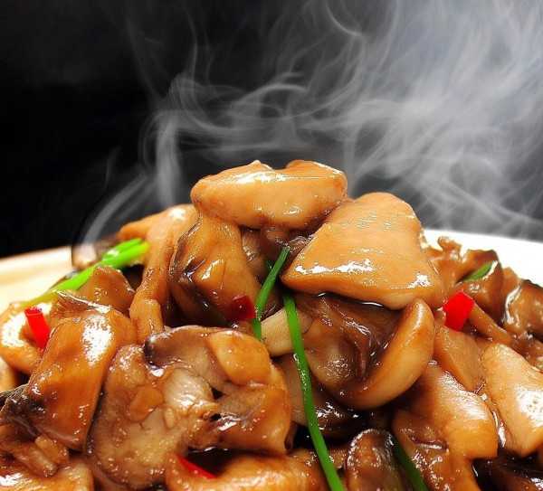 香菇鸡盛宴，视觉味蕾的双重诱惑,香菇鸡，美味佳肴，视觉与味蕾的双重盛宴,口感,健康,第1张