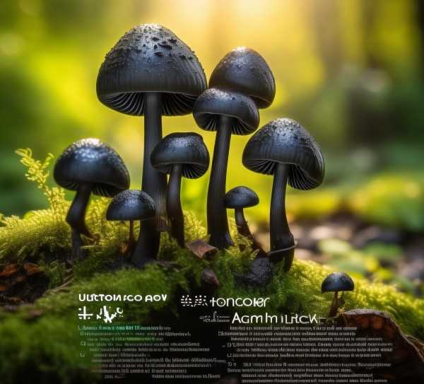 黑香菇的神奇魅力，营养与视觉双重享受,黑香菇的美妙世界，探寻黑香菇的图片与营养价值,口感,健康,第1张