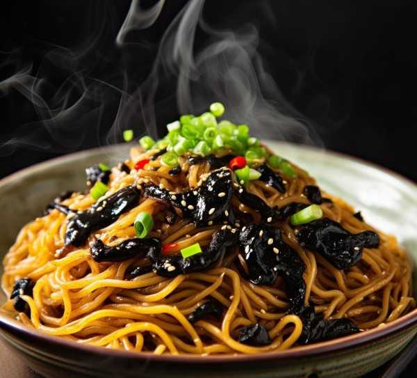 家常快手菜，黑木耳炒面，营养美味，一学就会！,黑木耳炒面，营养美味，简单易学的家常面条做法,口感,健康,黑木耳,第1张