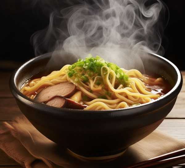 乡愁滋味，香菇肉丝面，唤醒味蕾的家乡美味,香菇肉丝面，一碗承载乡愁的美味佳肴，图片展示其诱人魅力,口感,香菇,第1张