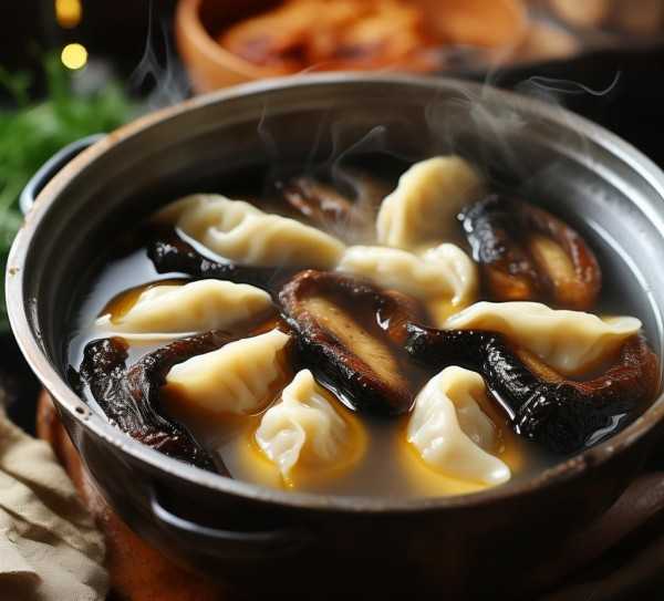 黑木耳煮水饺，营养美味，一口接一口！,黑木耳煮水饺，营养美味，口感丰富，好吃到停不下来！,口感,健康,黑木耳,第1张
